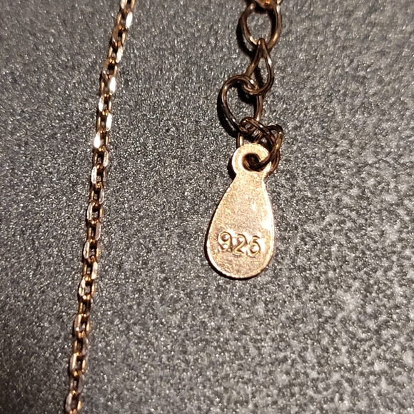 Jools.Silver.Greece NEW in BOX 925 SS Ribbon Cross Necklace Cubic Zirc… - Picture 6 of 14